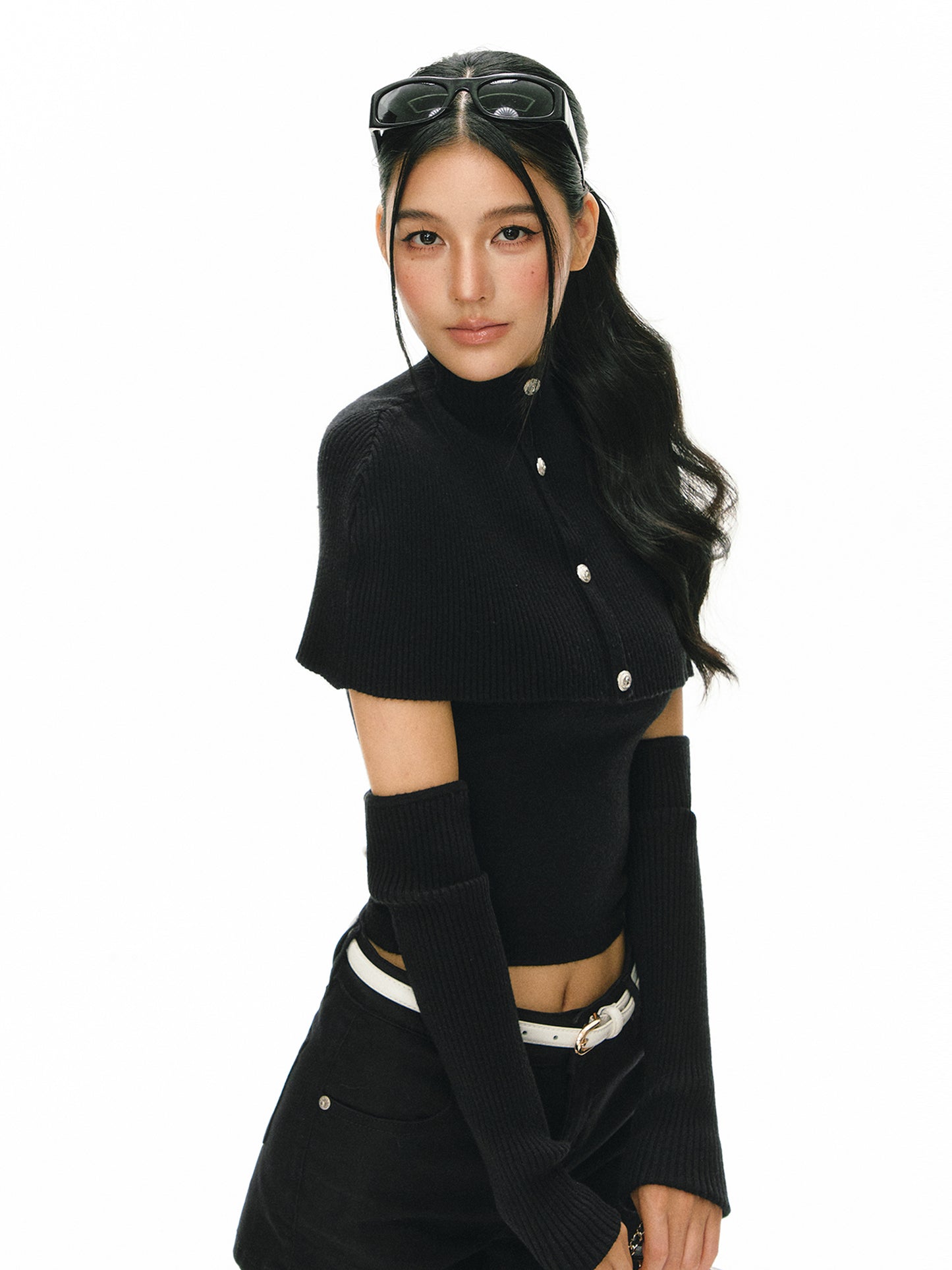 Wren Elise 3 Piece Mock Neck Sweater Set