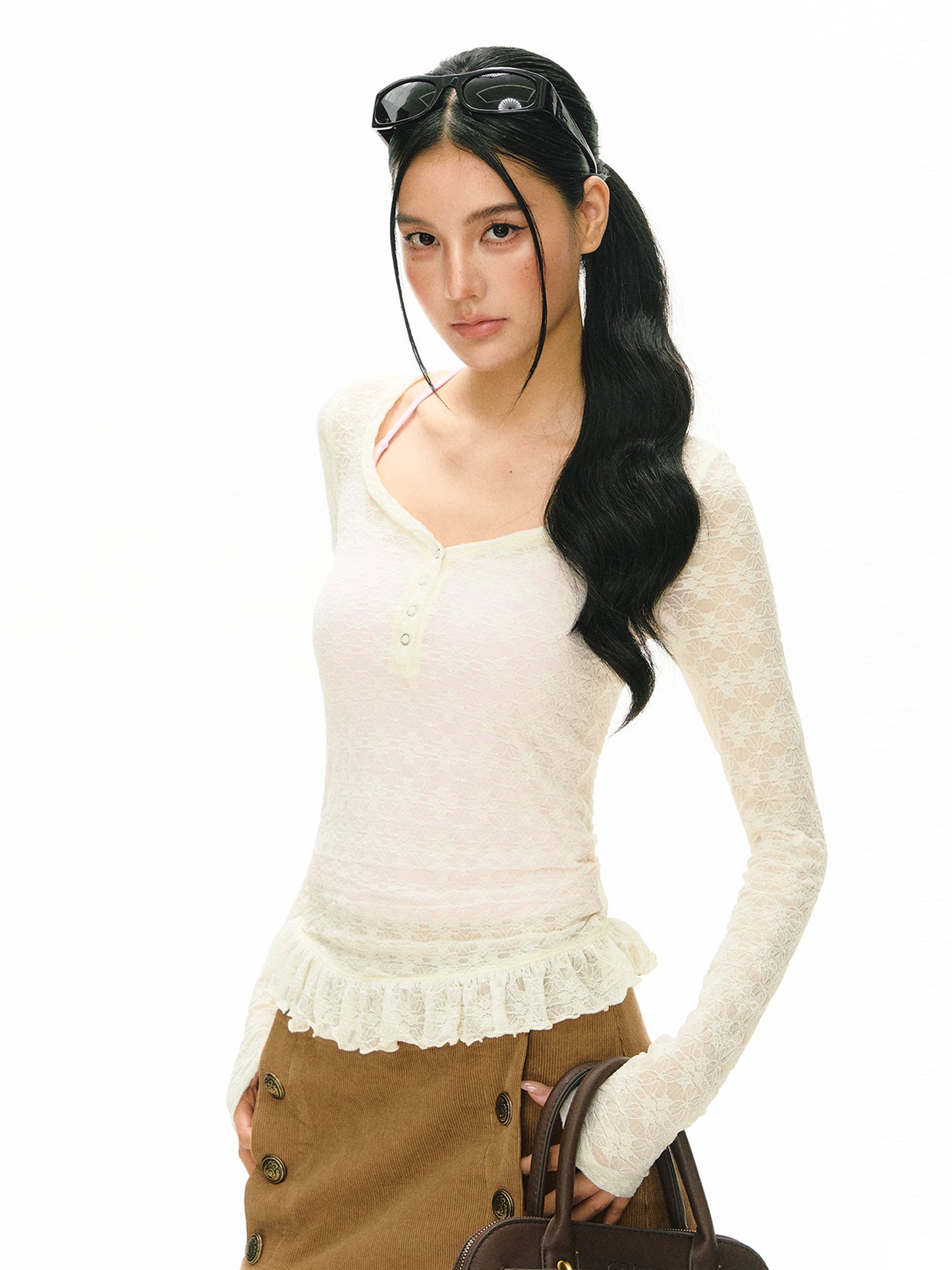 Sophia Lace Long Sleeve