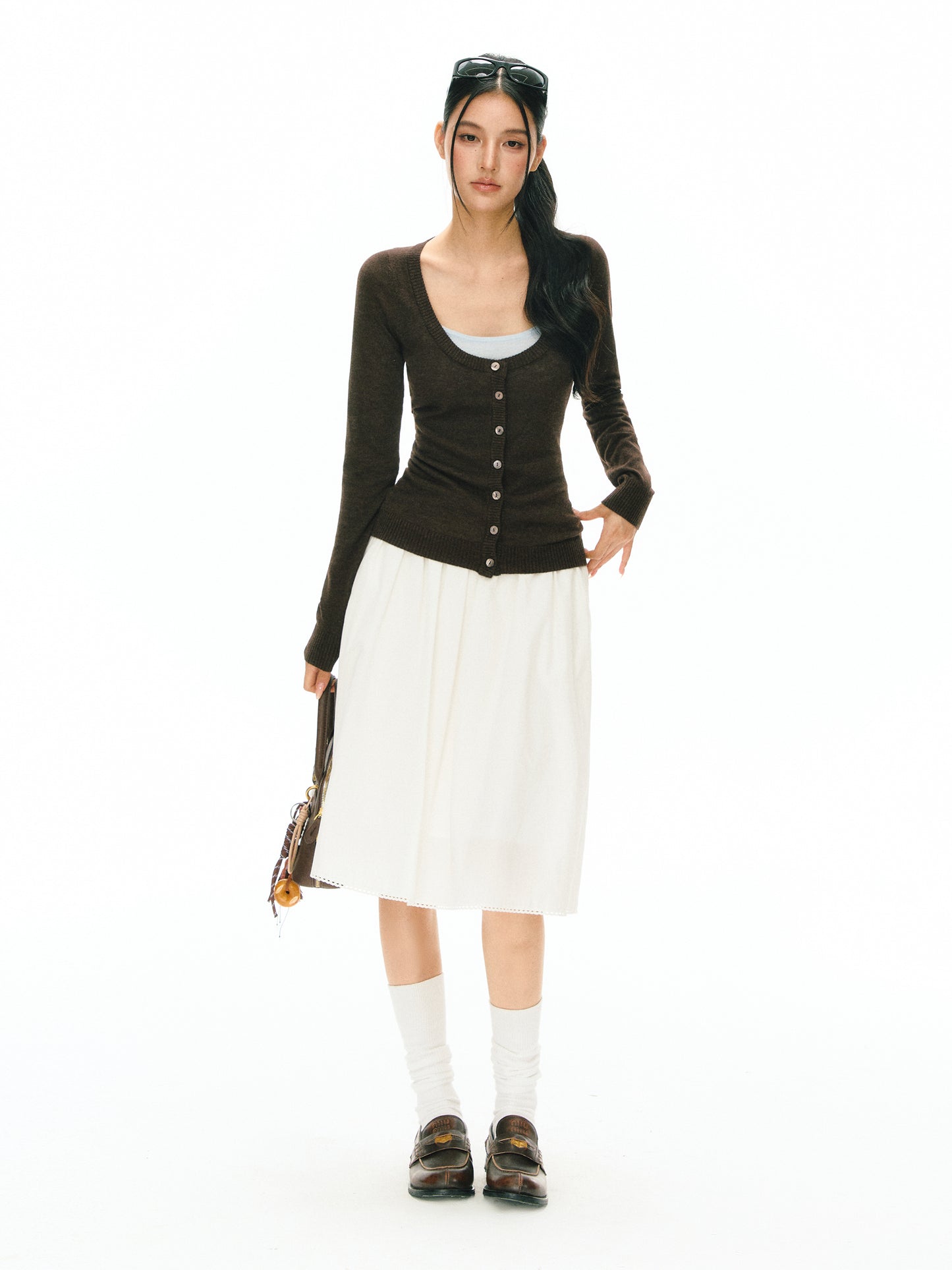 Grey Amari Skirts