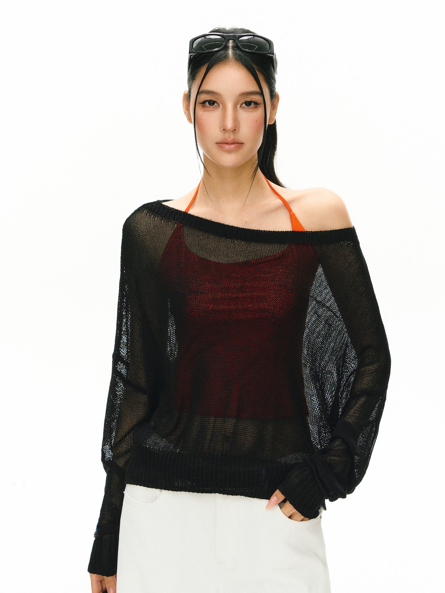 Gray Darcy Sweater