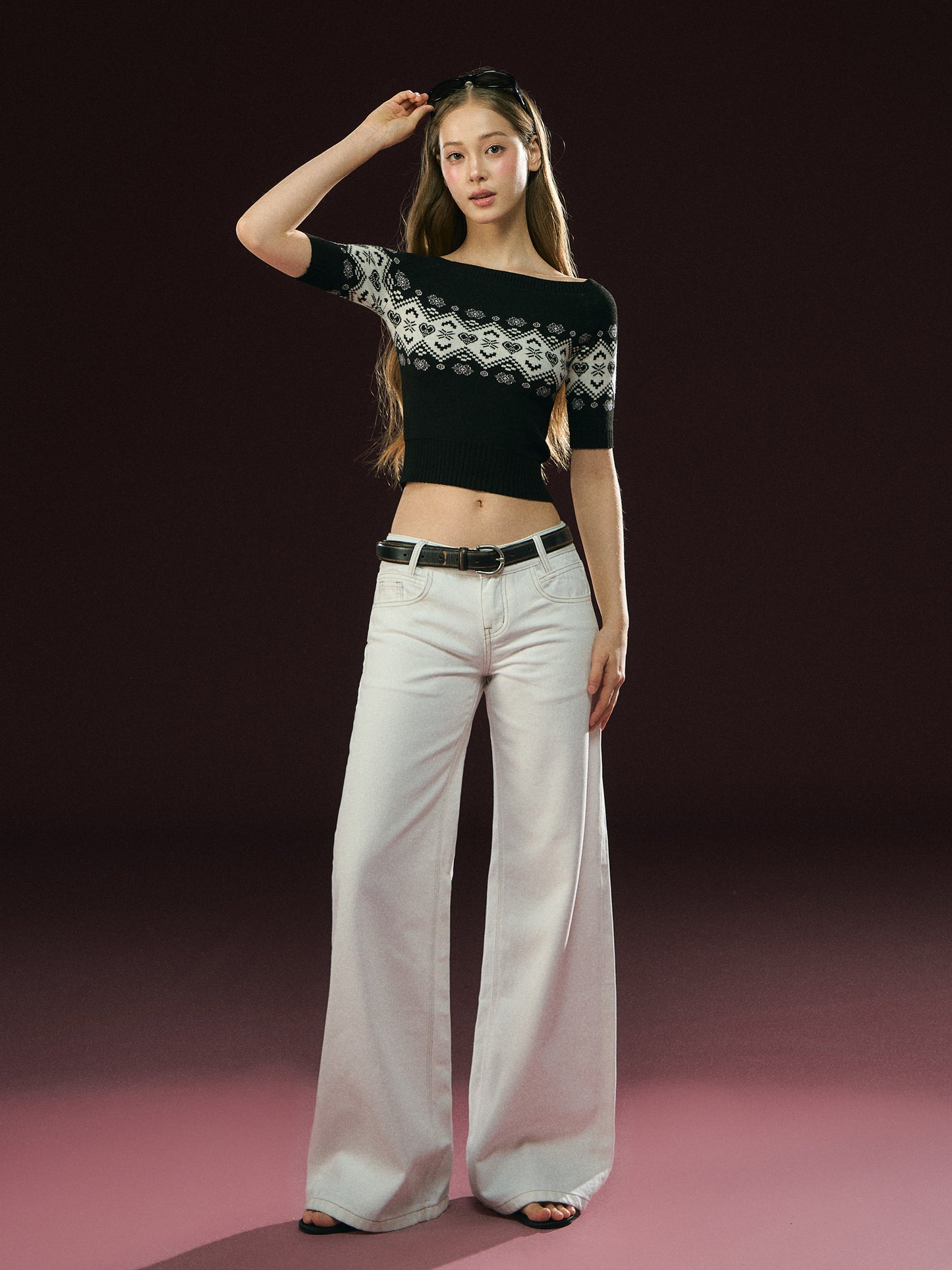 JunoThree-Quarter Sleeve Knit