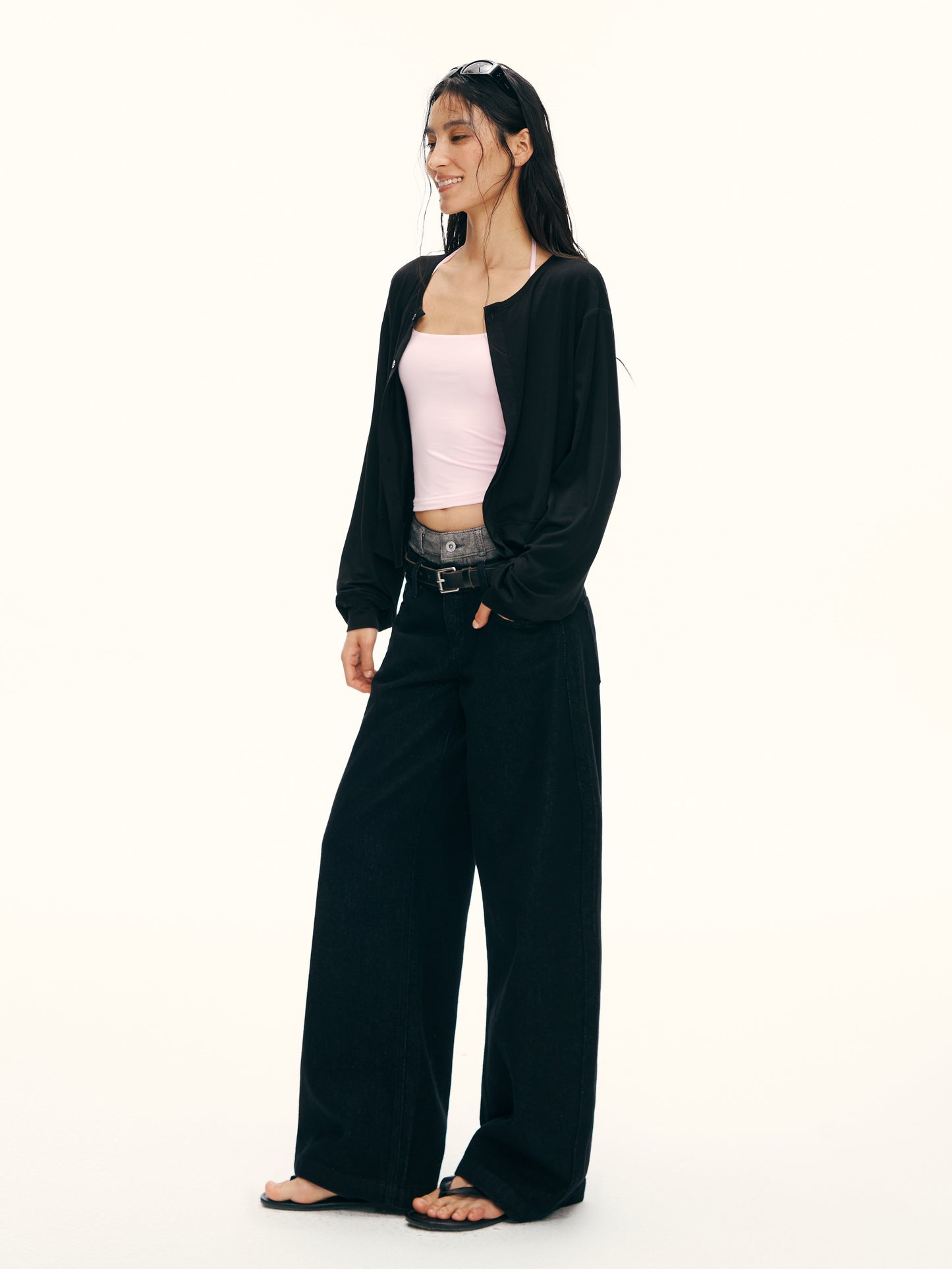 Sage Liora Knitted cardigan