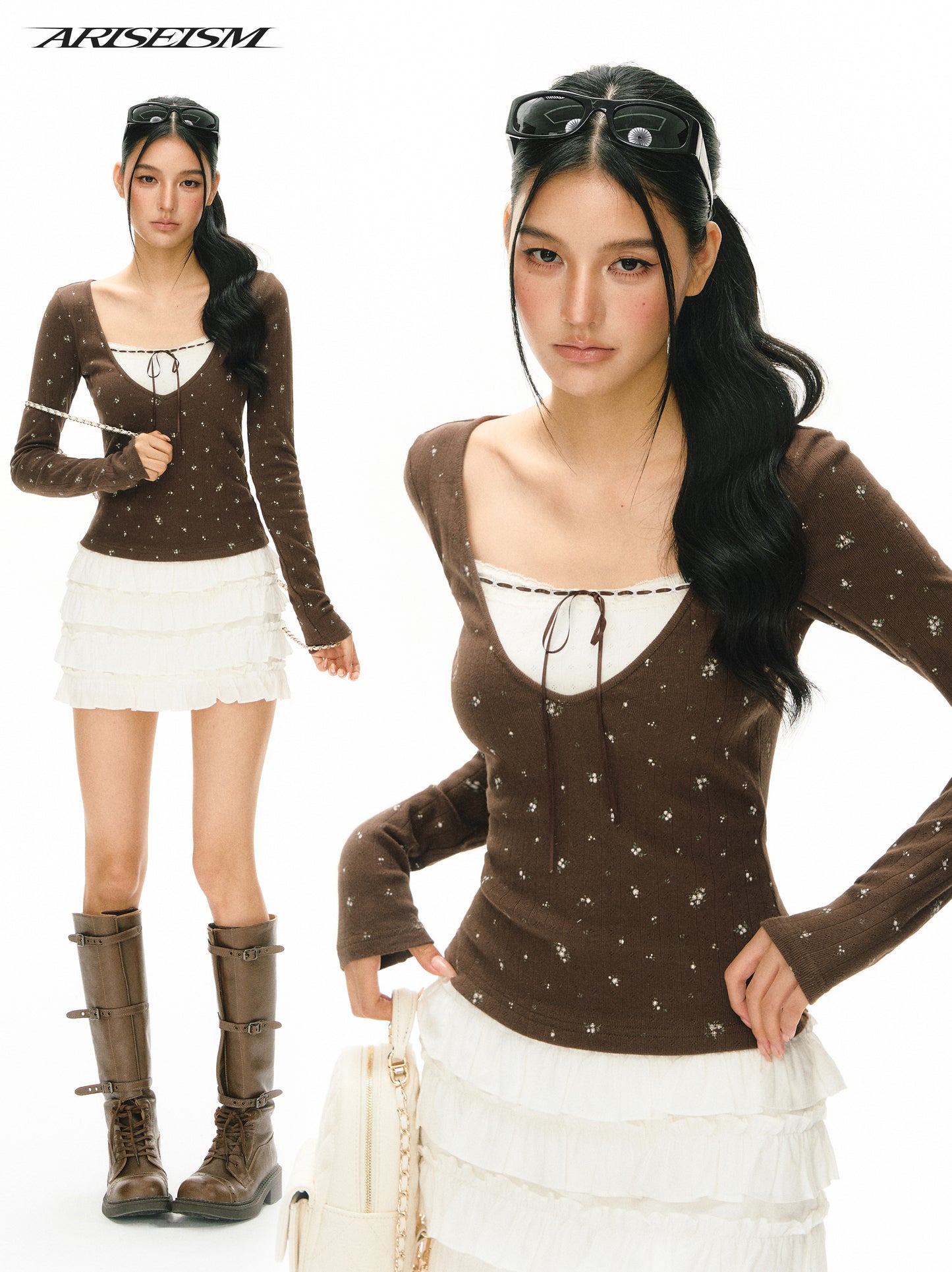 Mia Wren Sage Long Sleeves