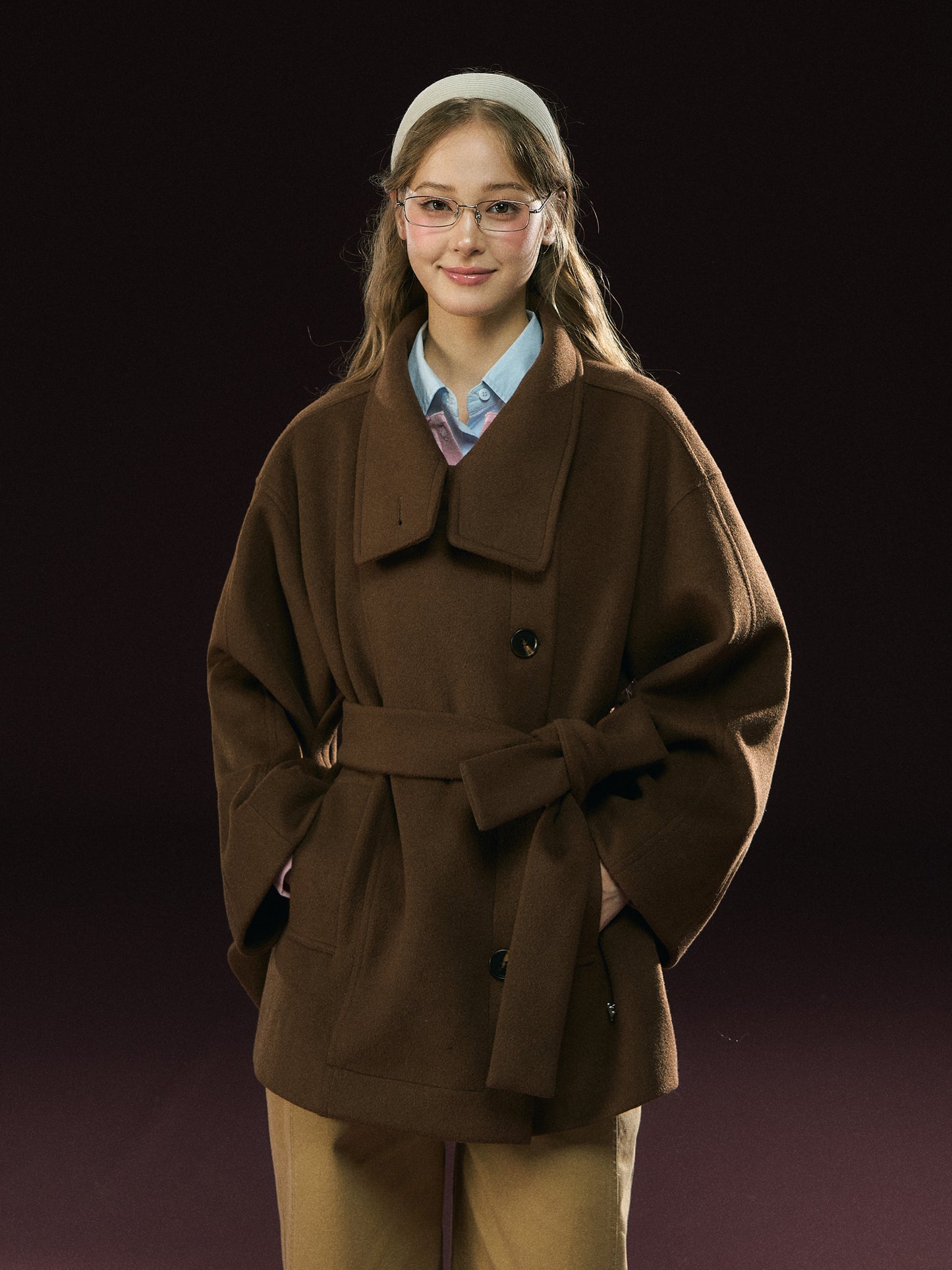 Megan woollen coat