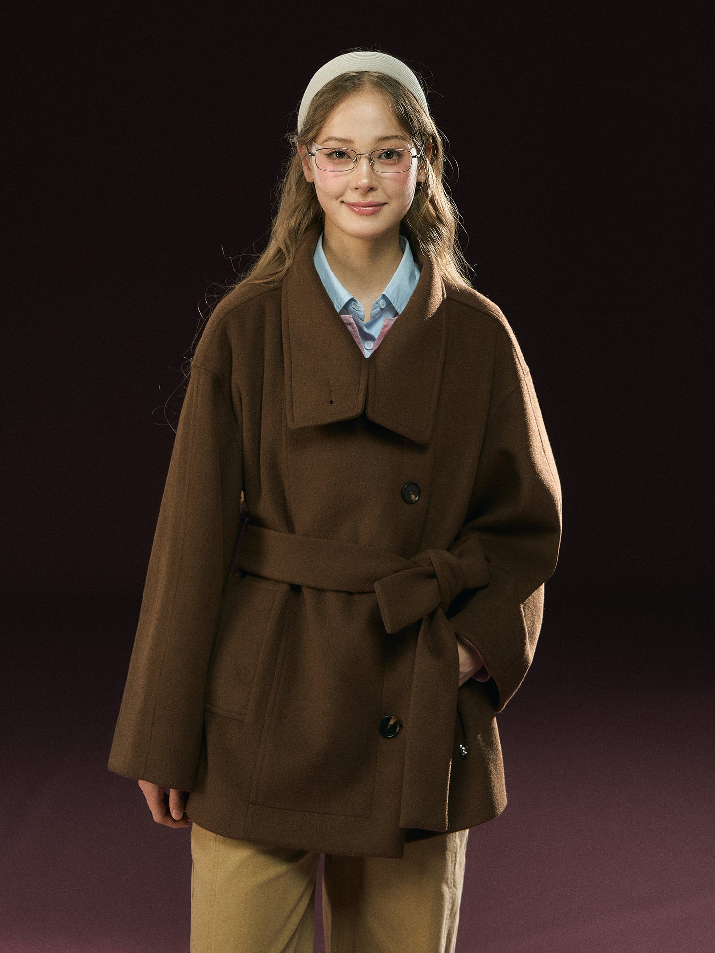 Megan woollen coat
