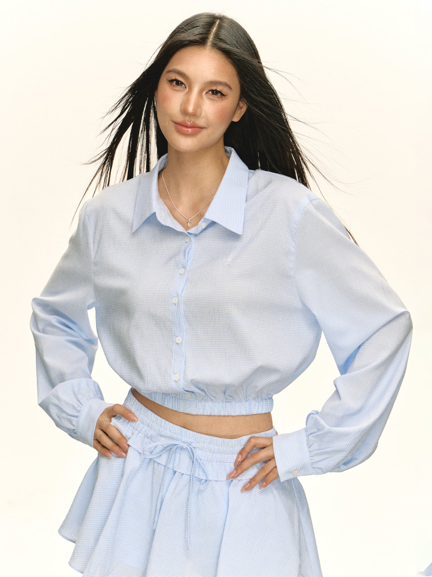 Leora shirt suit