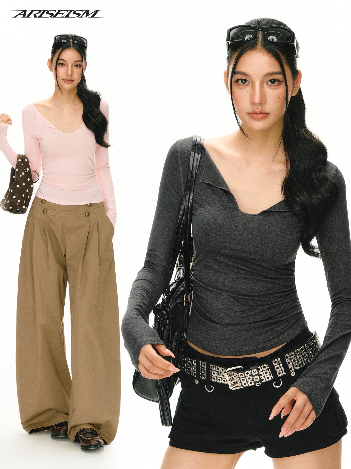 Faye Violet Long Sleeves