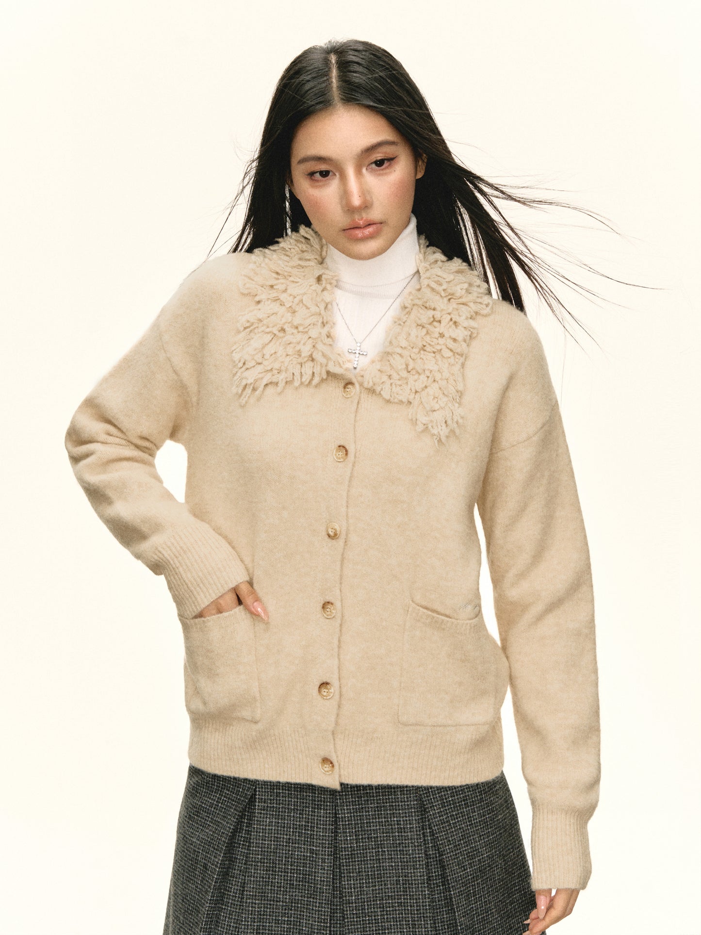 Anja sweater coat