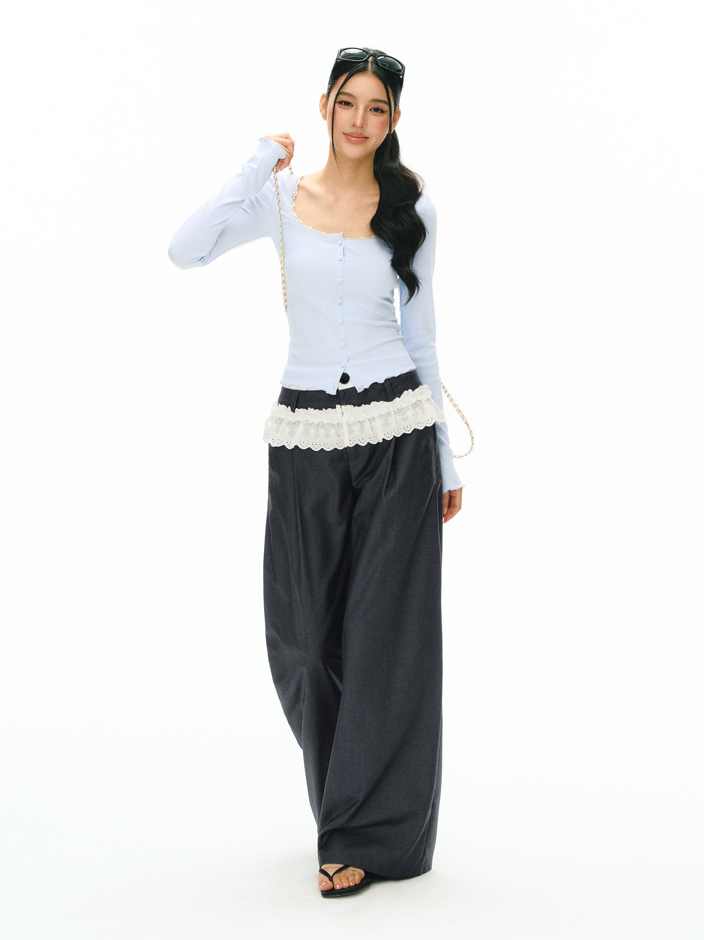 Mia Celeste Violet Pants