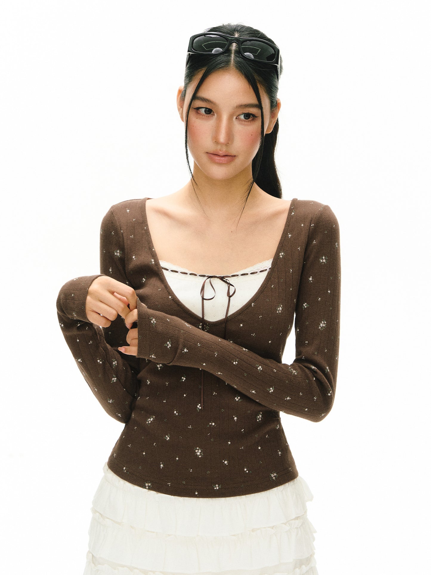 Mia Wren Sage Long Sleeves