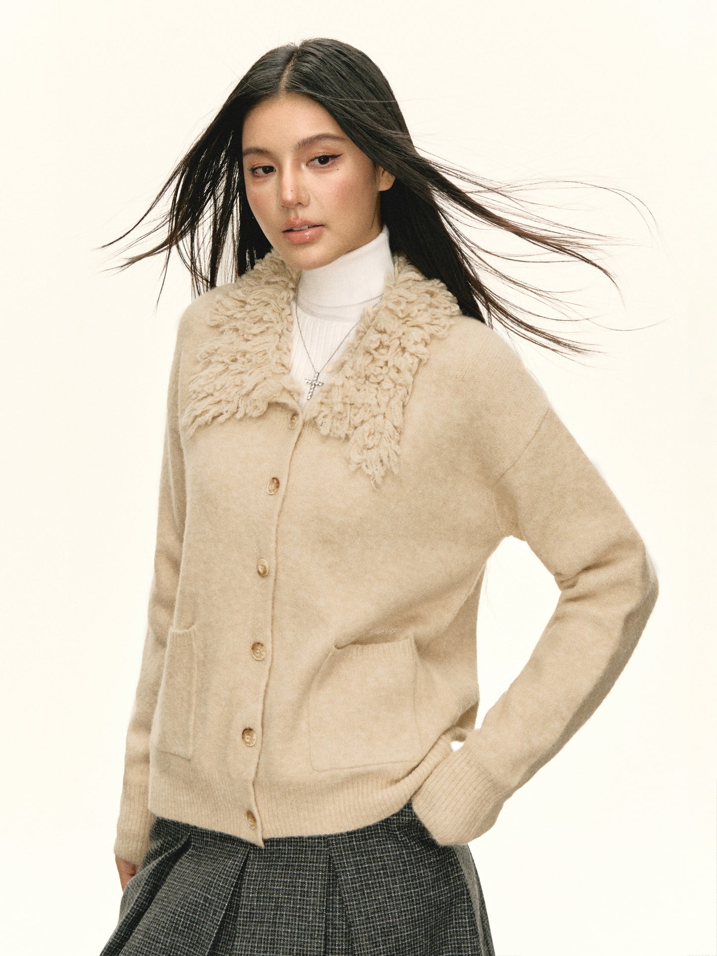 Anja sweater coat