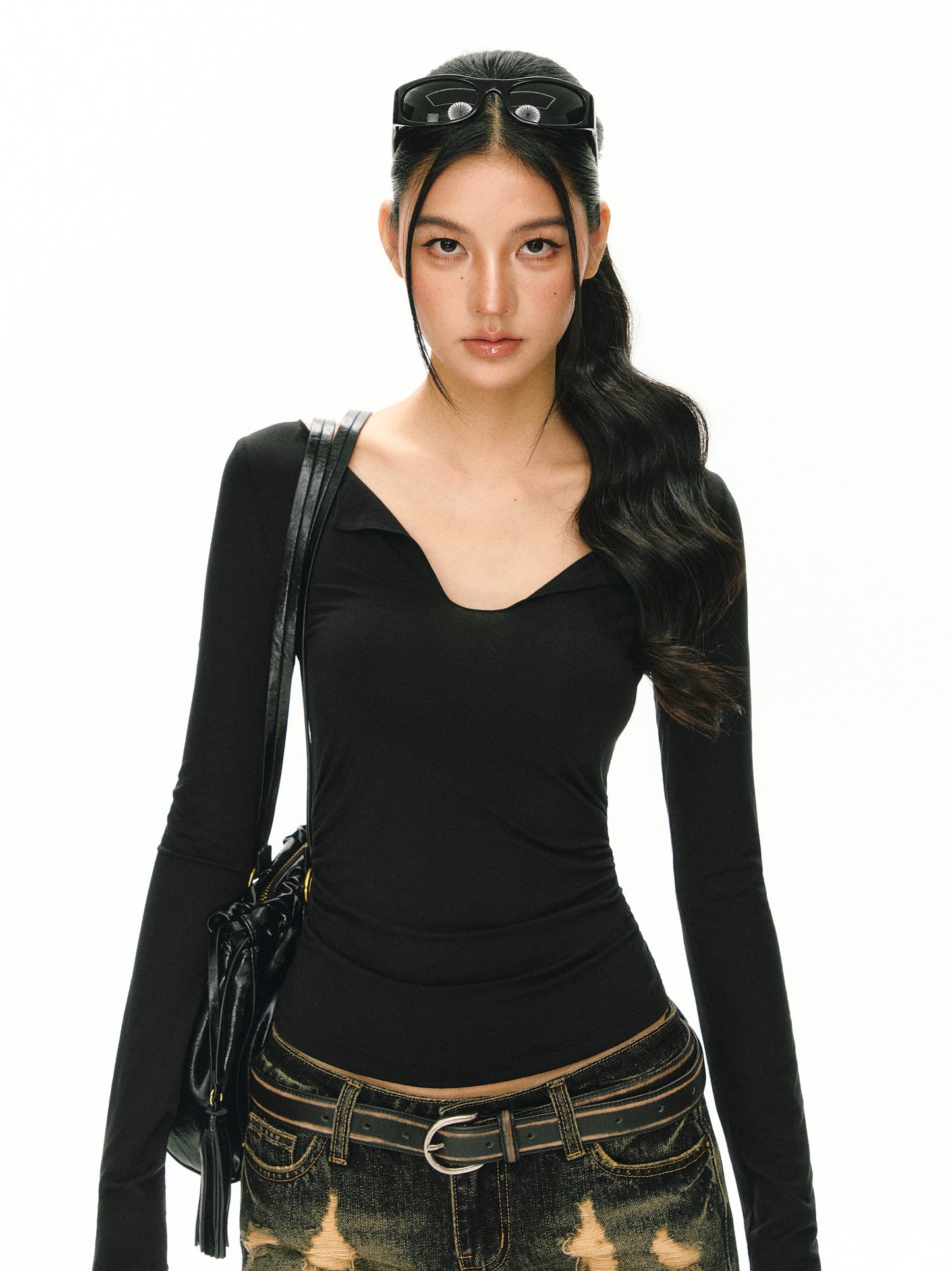 Faye Violet Long Sleeves