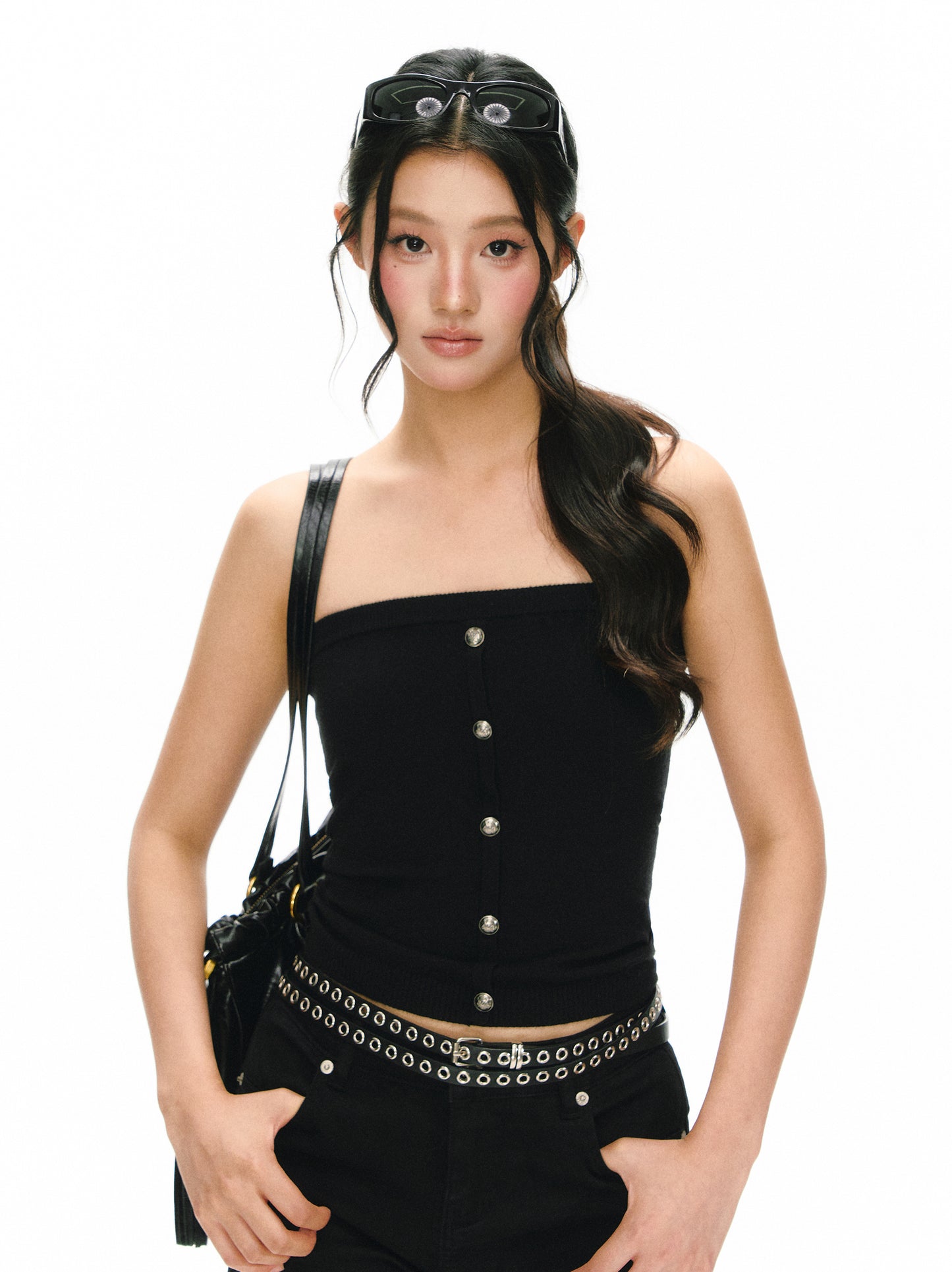 Chanel Style Cropped Knit 2 Piece Set