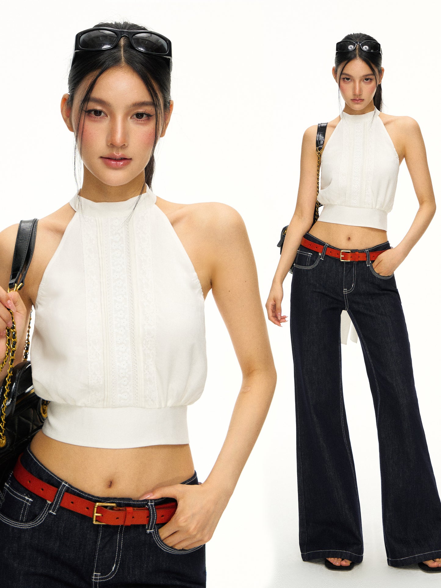 Hazel Halter-Neck Tank