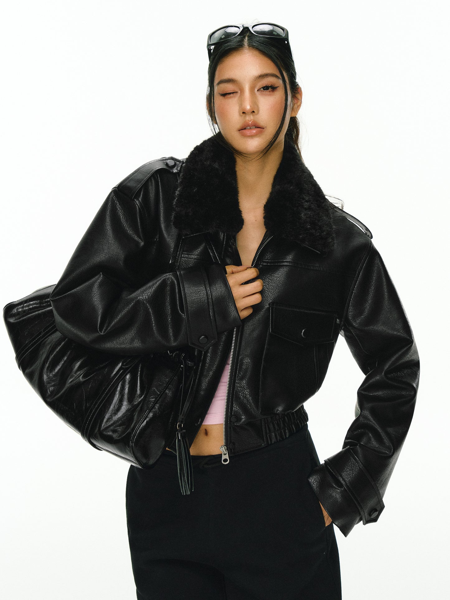 Mia  Leather jacket