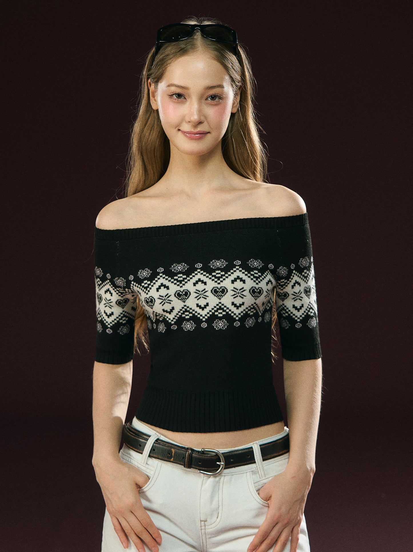 JunoThree-Quarter Sleeve Knit