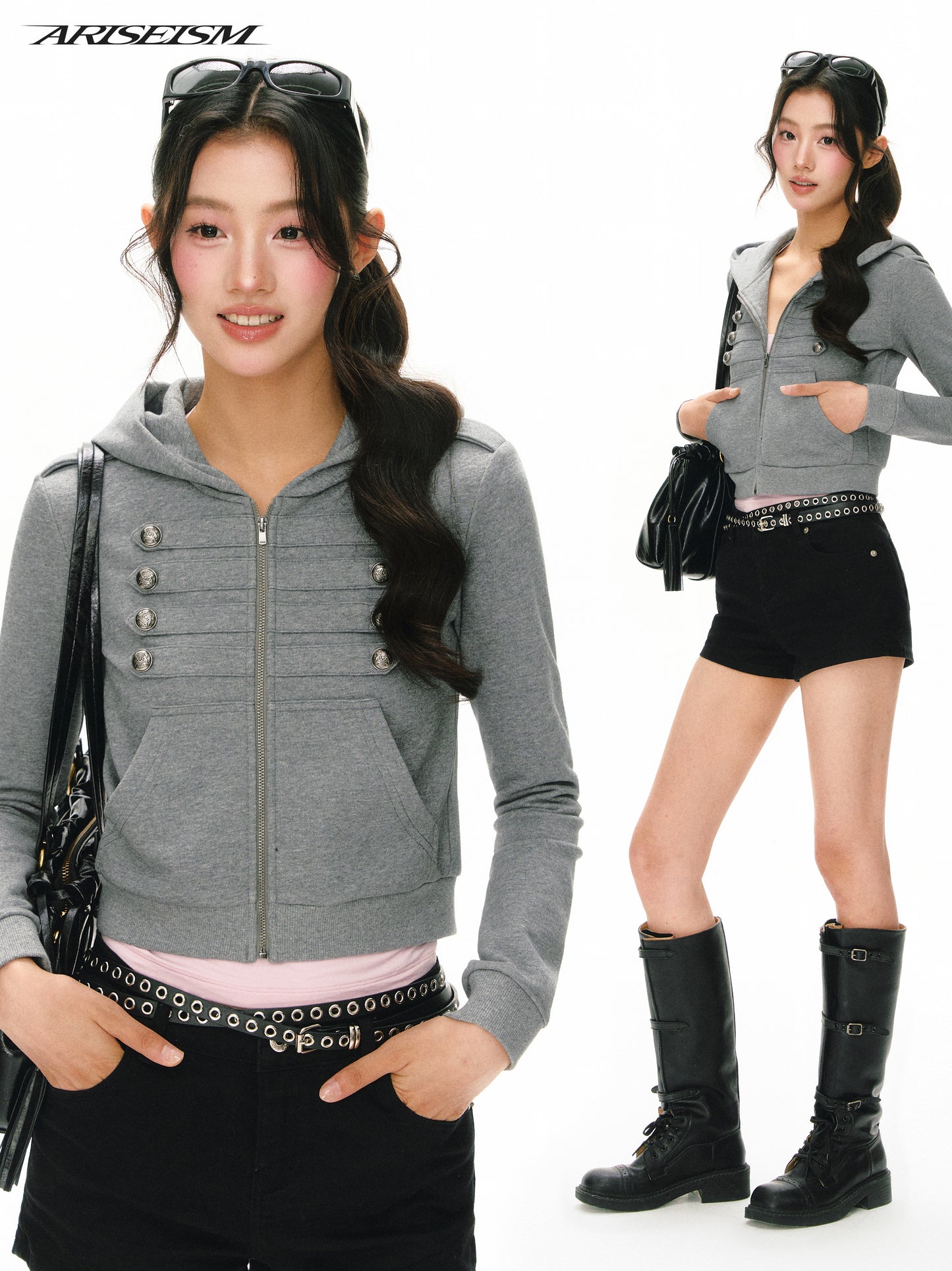 Matilda Button-up cardigan Hoodies