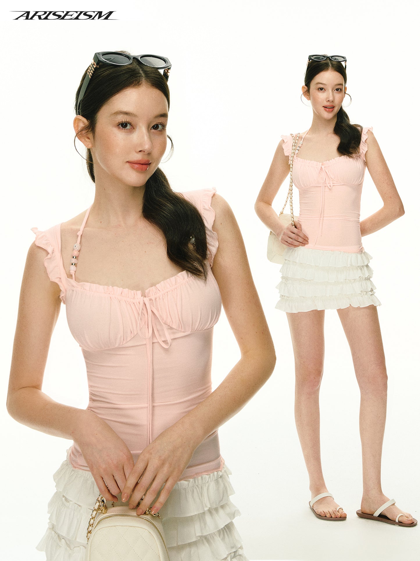 Tie Front Sling Top