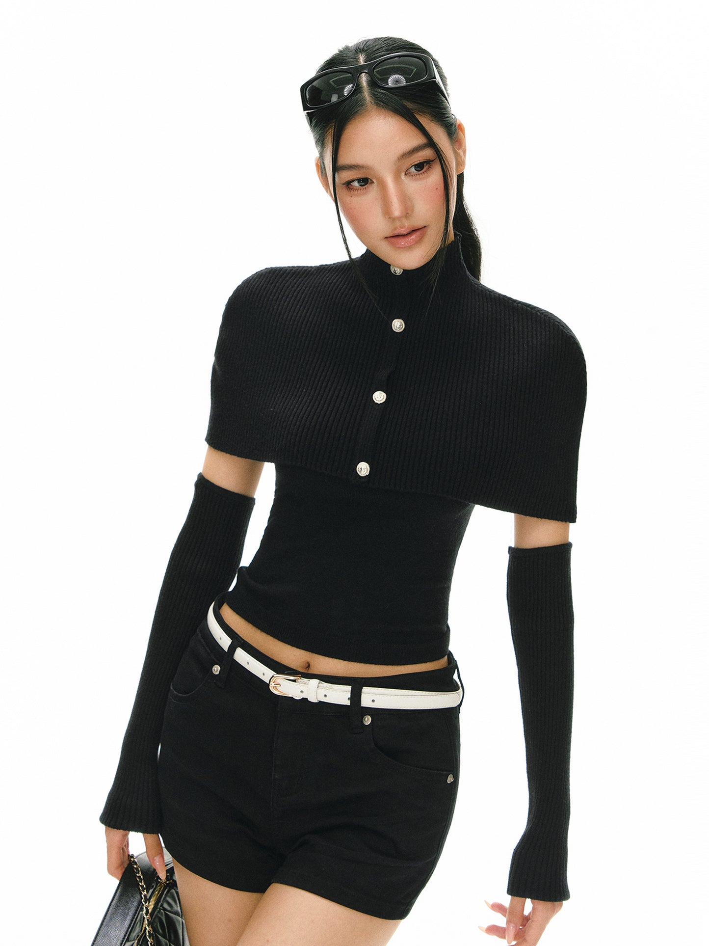 Wren Elise 3 Piece Mock Neck Sweater Set