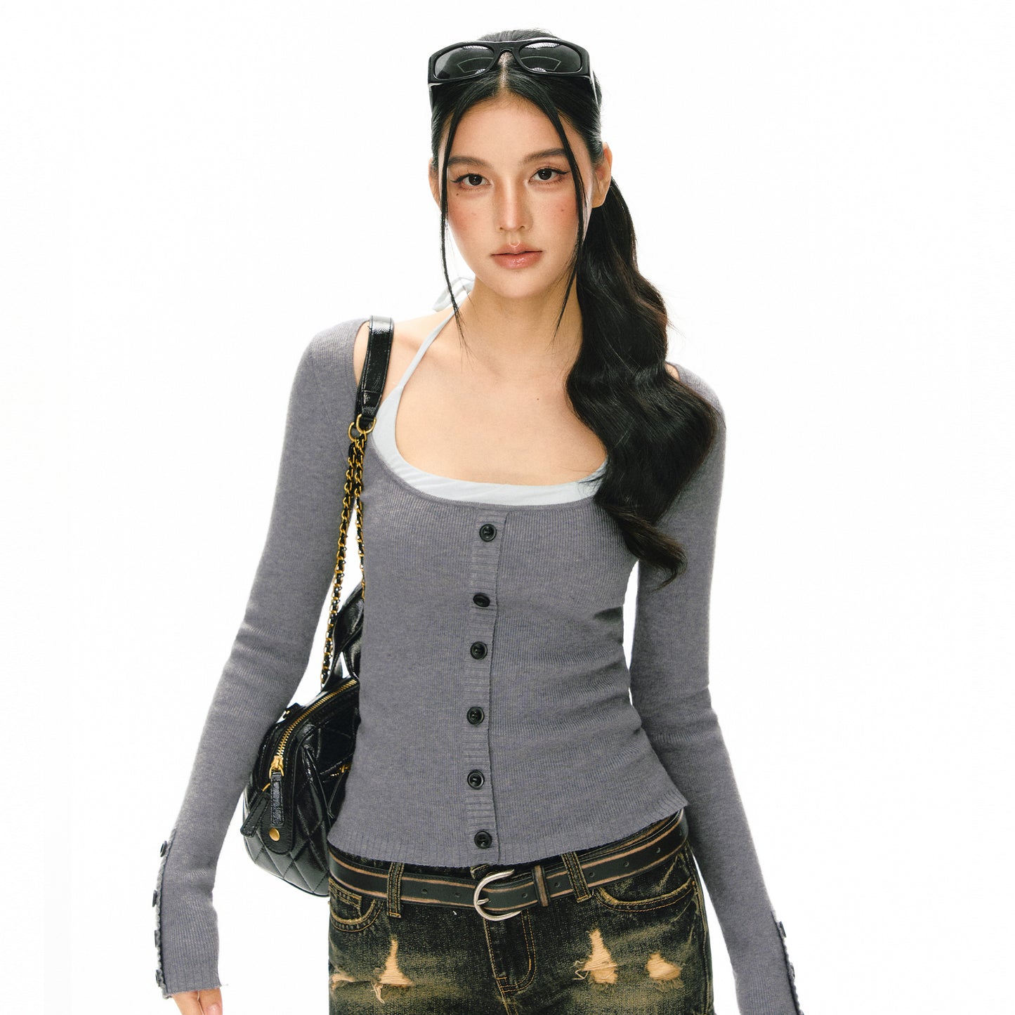 Flora Kate Long Sleeve Cardigan