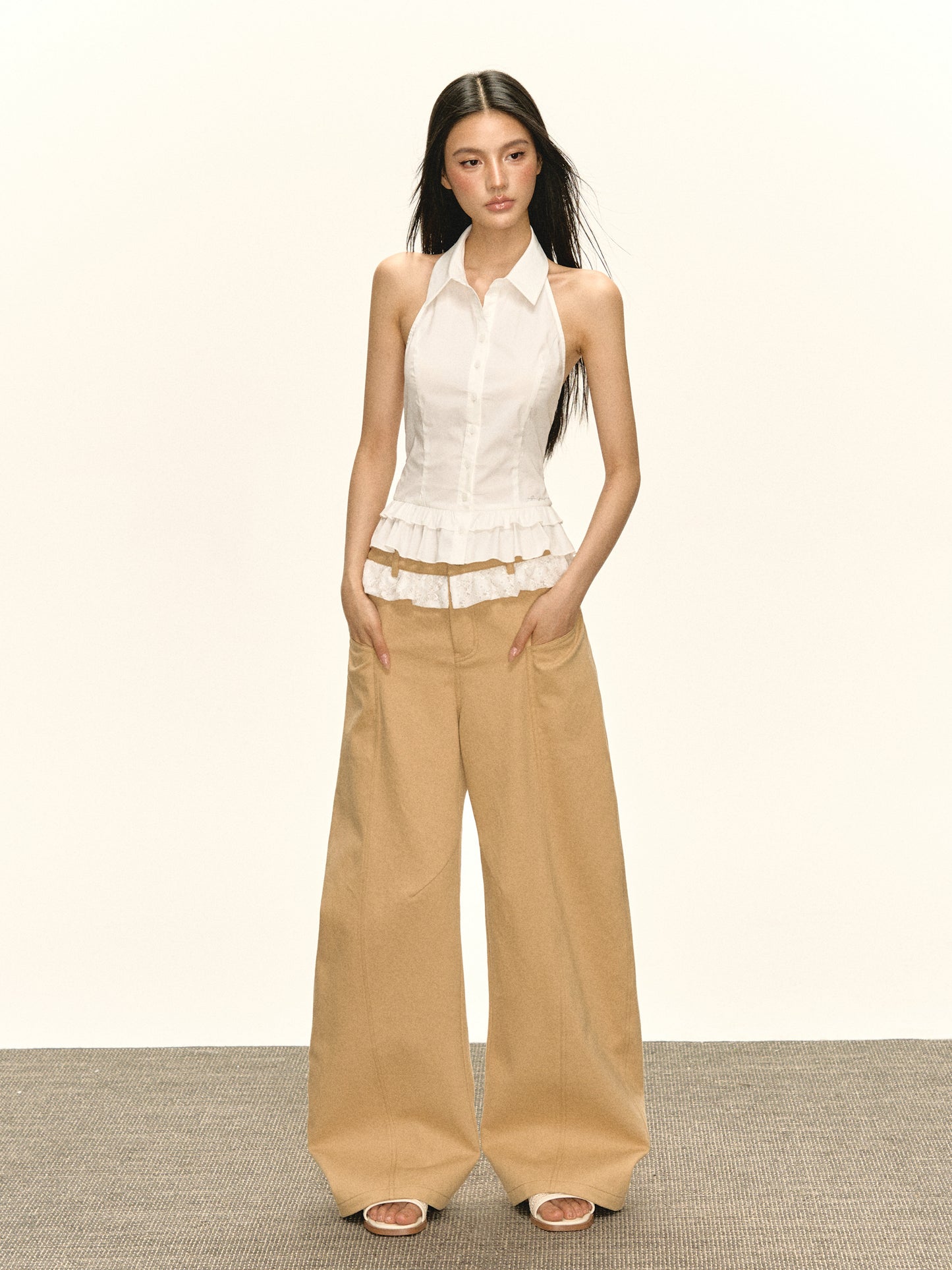 Lily halter blouse