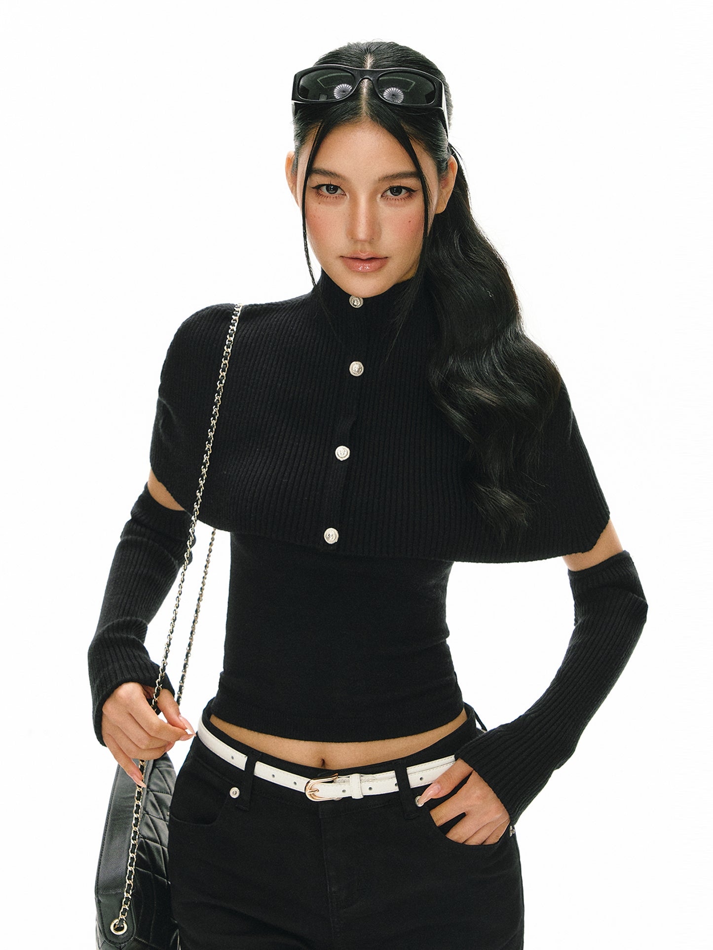 Wren Elise 3 Piece Mock Neck Sweater Set