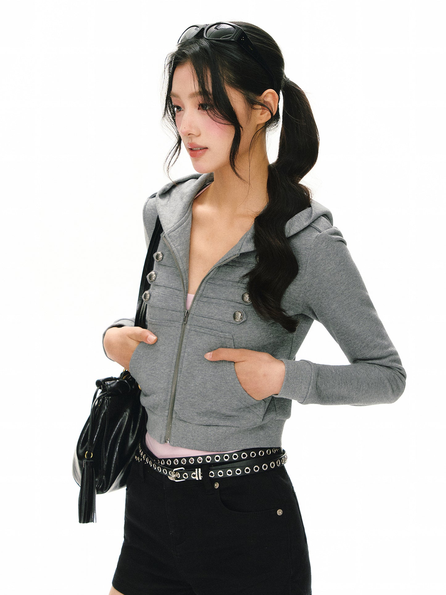 Matilda Button-up cardigan Hoodies