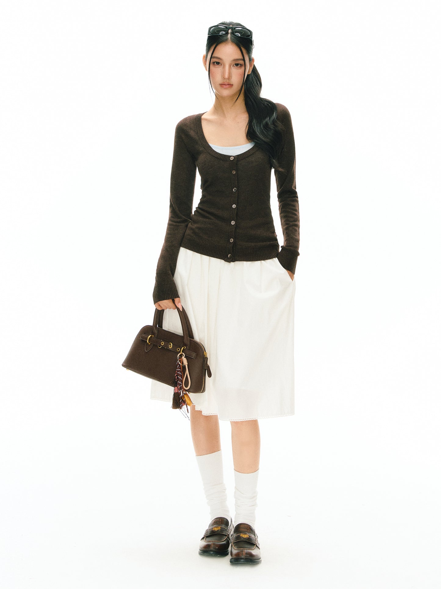 Grey Amari Skirts