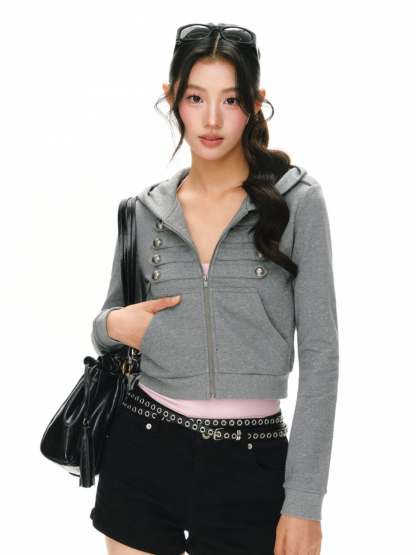 Matilda Button-up cardigan Hoodies