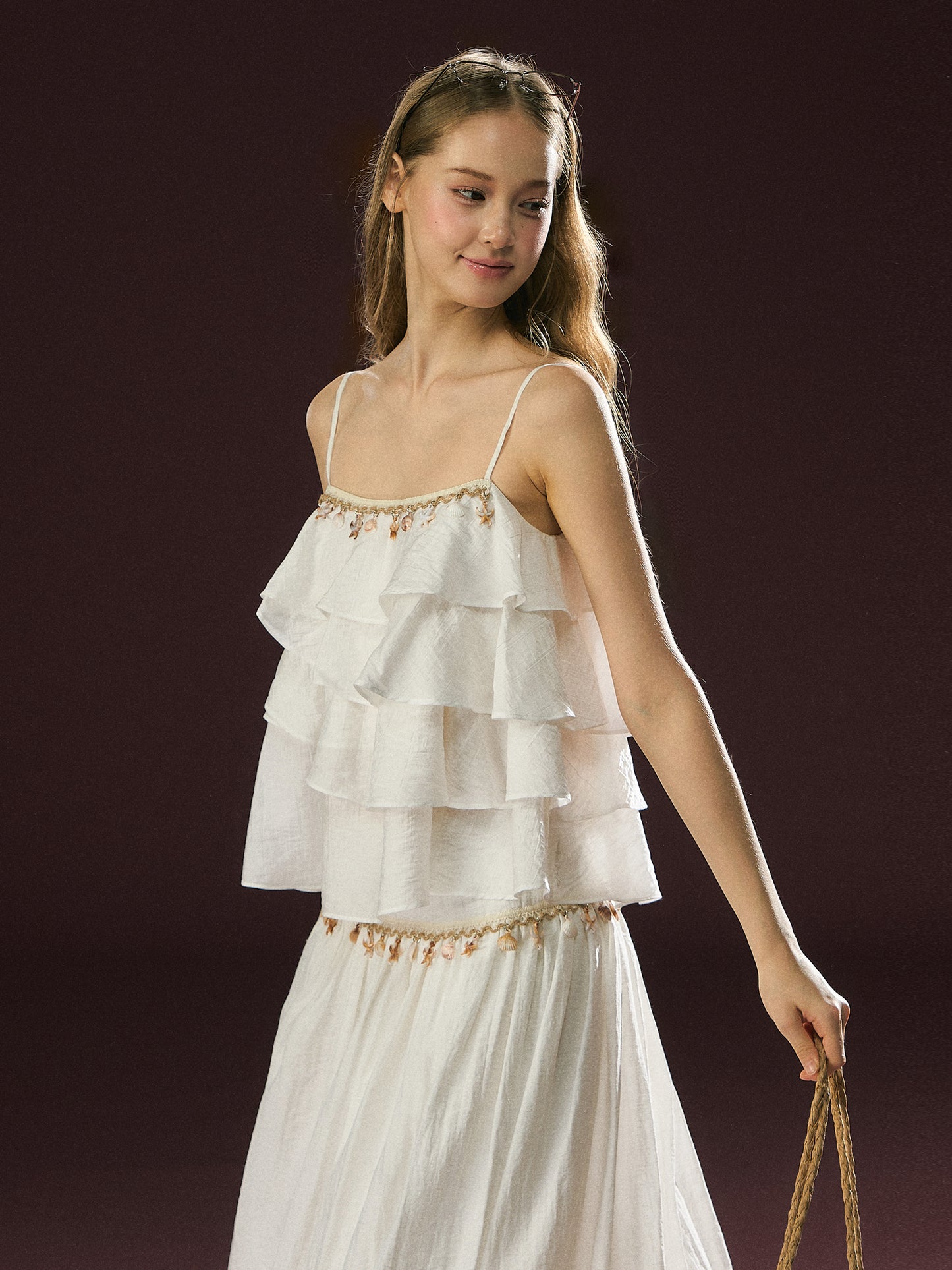 Ocean style tank dress set