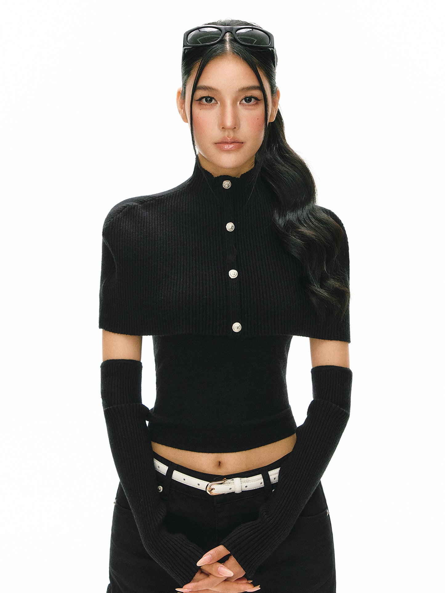 Wren Elise 3 Piece Mock Neck Sweater Set