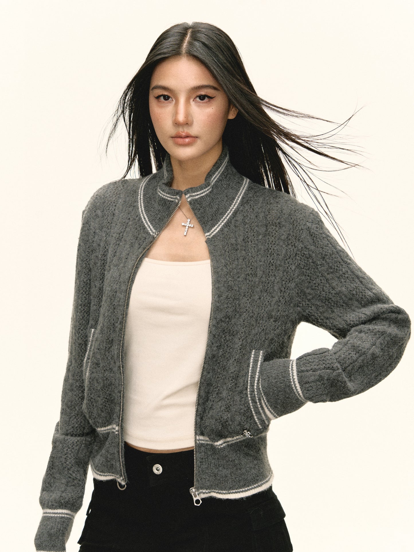 Lene sweater coat
